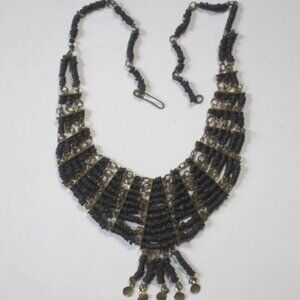 Peruvian necklace, unique handmade piece